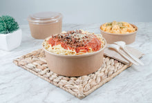 Cargar imagen en el visor de la galería, Contenedor Kraft - KR1000 Con Tapa