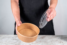 Cargar imagen en el visor de la galería, Contenedor Kraft - KR1500 Con Tapa